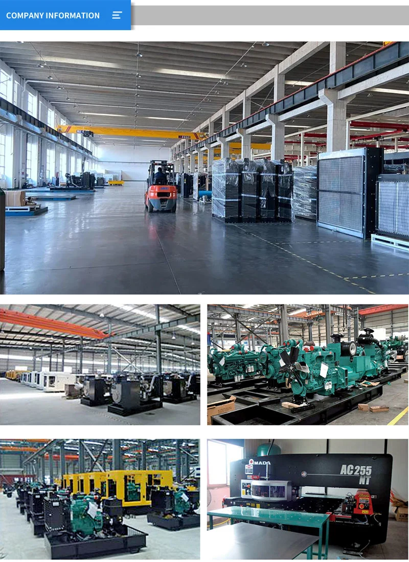 Diesel Genetators Set China Manufacture Open Type or Silent Type 30kw-3000kw Power
