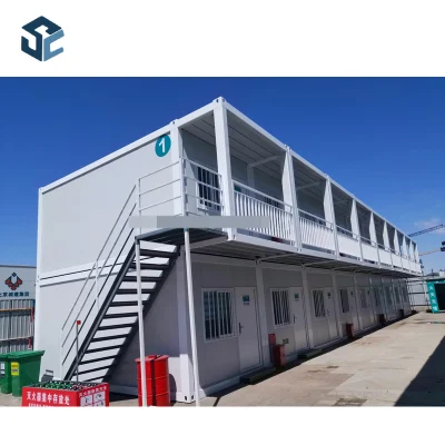 Warehouse Temporary Offices Alte 40hq Hold 16 Units Toilet External Waste Pipe Container